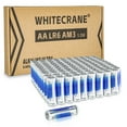 thumbnail image 1 of WHITECRANE High Energy AA Batteries (100 Count), Long Lasting Double A Alkaline Batteries Value Pack, 1 of 8