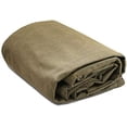 thumbnail image 1 of WHITEDUCK Canvas Tarp 18 oz. Heavy Duty Waterproof UV Resistant, Rustproof Grommets, Industrial & Commercial Use Cloth Tarps (Cut Size: 6x8, Finished Size: 5'6"x7'6", Olive Drab), 1 of 5