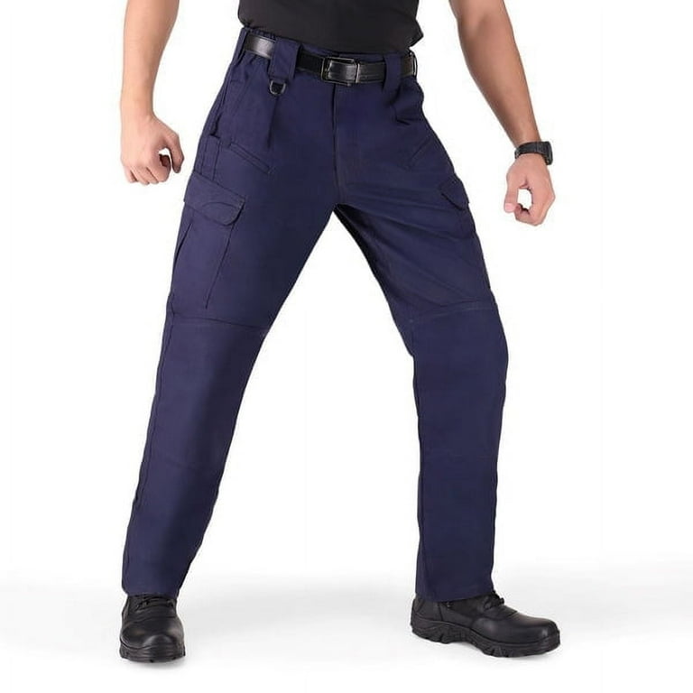 WHITEDUCK Men s Work Cargo Pants Ripstop Water Repellent w 13 Pockets Outdoor Pant Navy W34 L36 Walmart