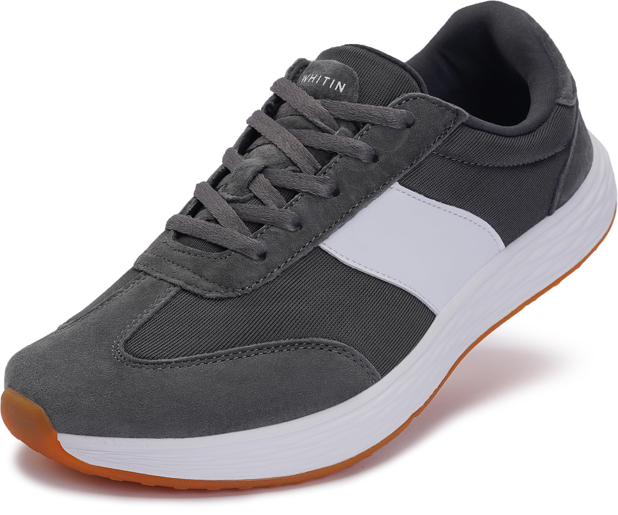 WHITIN Men's Wide Toe Box Zero Drop Shoes Extra Width Size 13 Walking