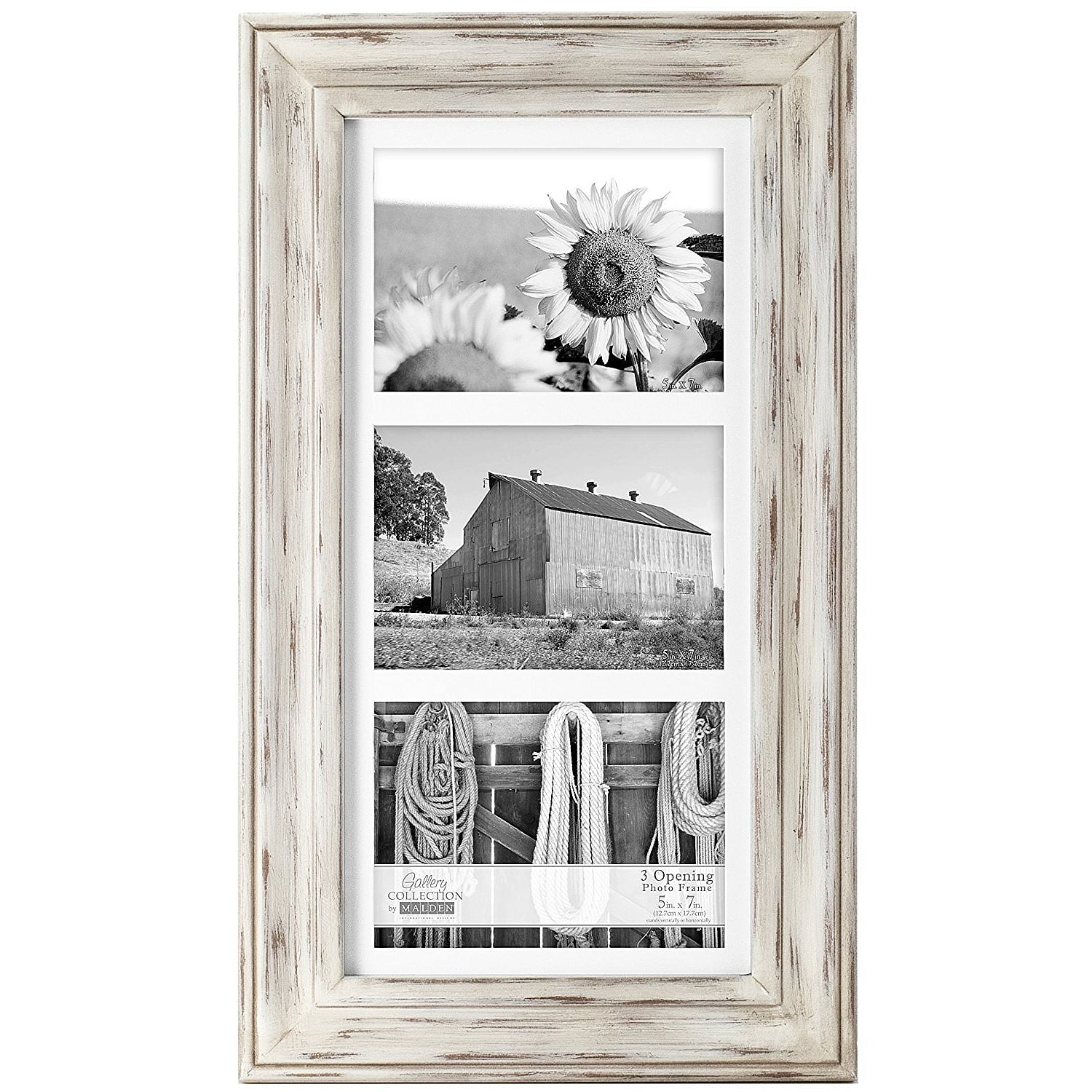 Malden 7.5 White Picture Frame