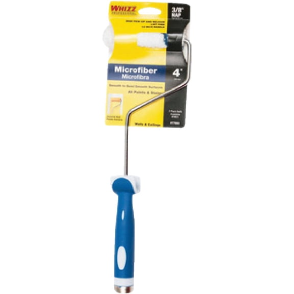 WHIZZ ROLLERS Whizz Microfiber Paint Roller Cover & Frame - Single Pack