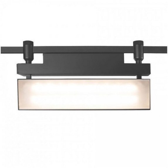 WHK-LED42W-40-BK-WAC Lighting-42W 1 LED Track Wall Washer-Black Finish-277 Voltage-4000 Color Temperature
