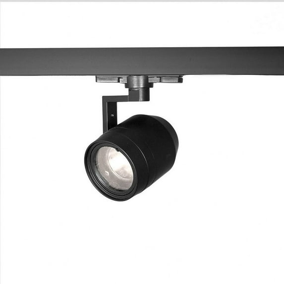 WHK-LED522S-27-BK-WAC Lighting-Paloma- 23.5W 1 LED Spot Track Head-3.25 Inches Wide by 6.25 Inches High-Black Finish-2700 Color Temperature-85 Color
