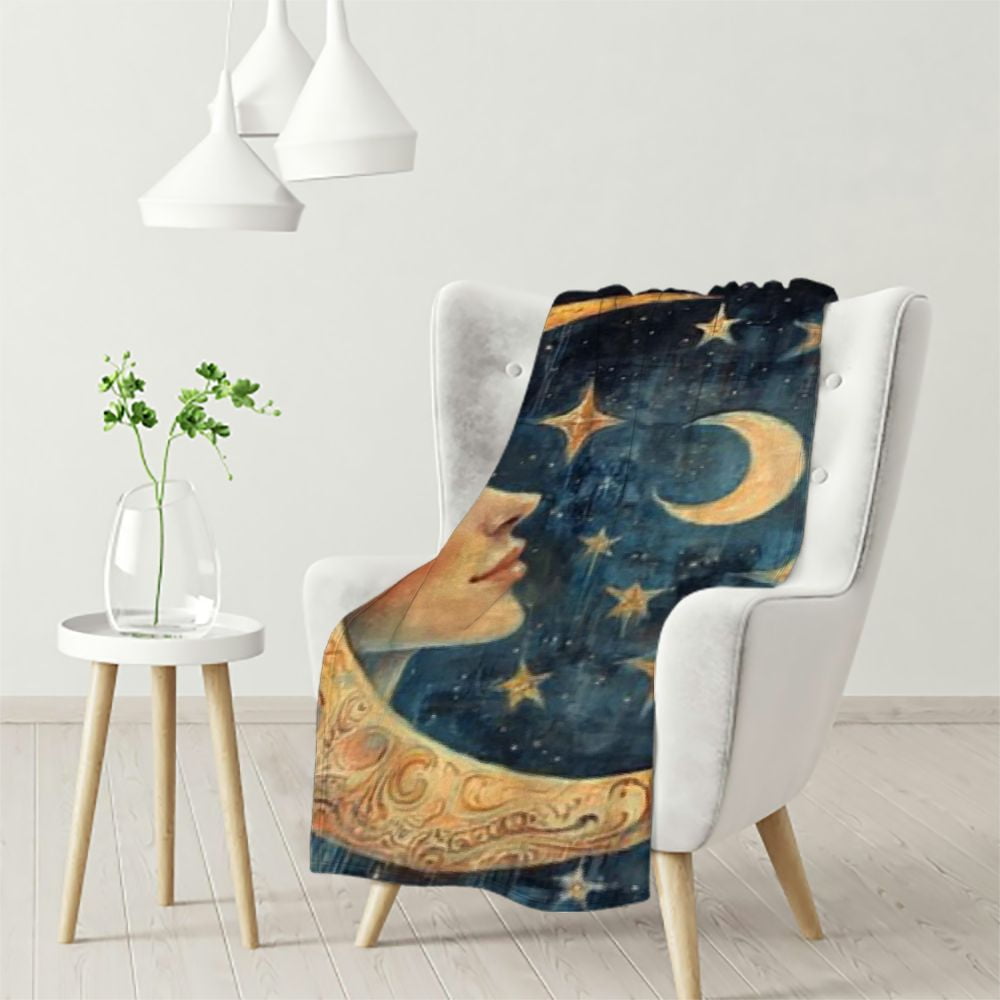 Cute Yorkshire Terrier Plush Throw Blanket - Soft, Warm & Lightweight 60x50 Inch Dog Blanket For Bed, Sofa & Home Decor