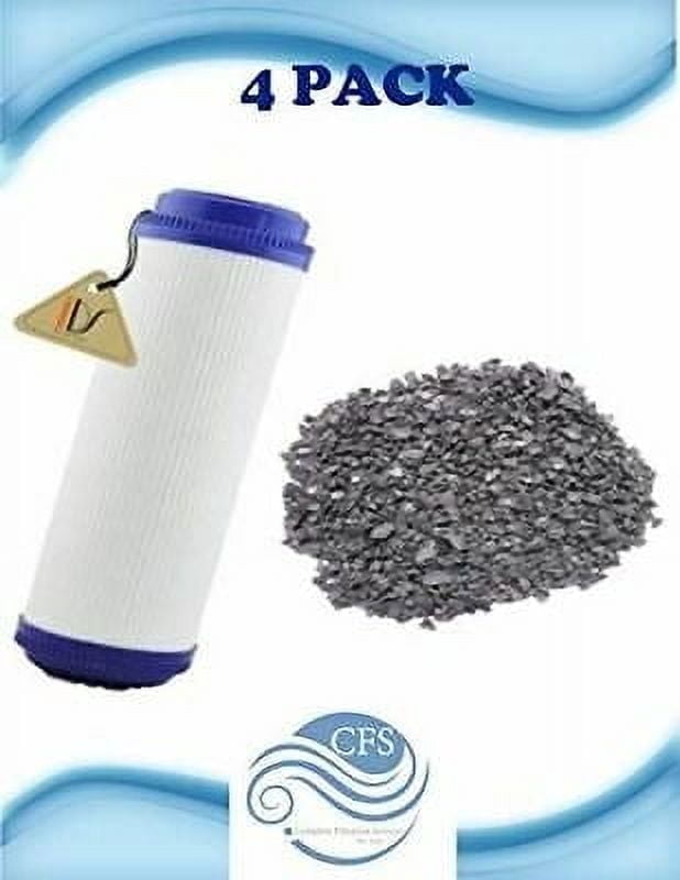 WHKF-GAC Comparable Undersink Water Filter Replacement Cartridge (Case