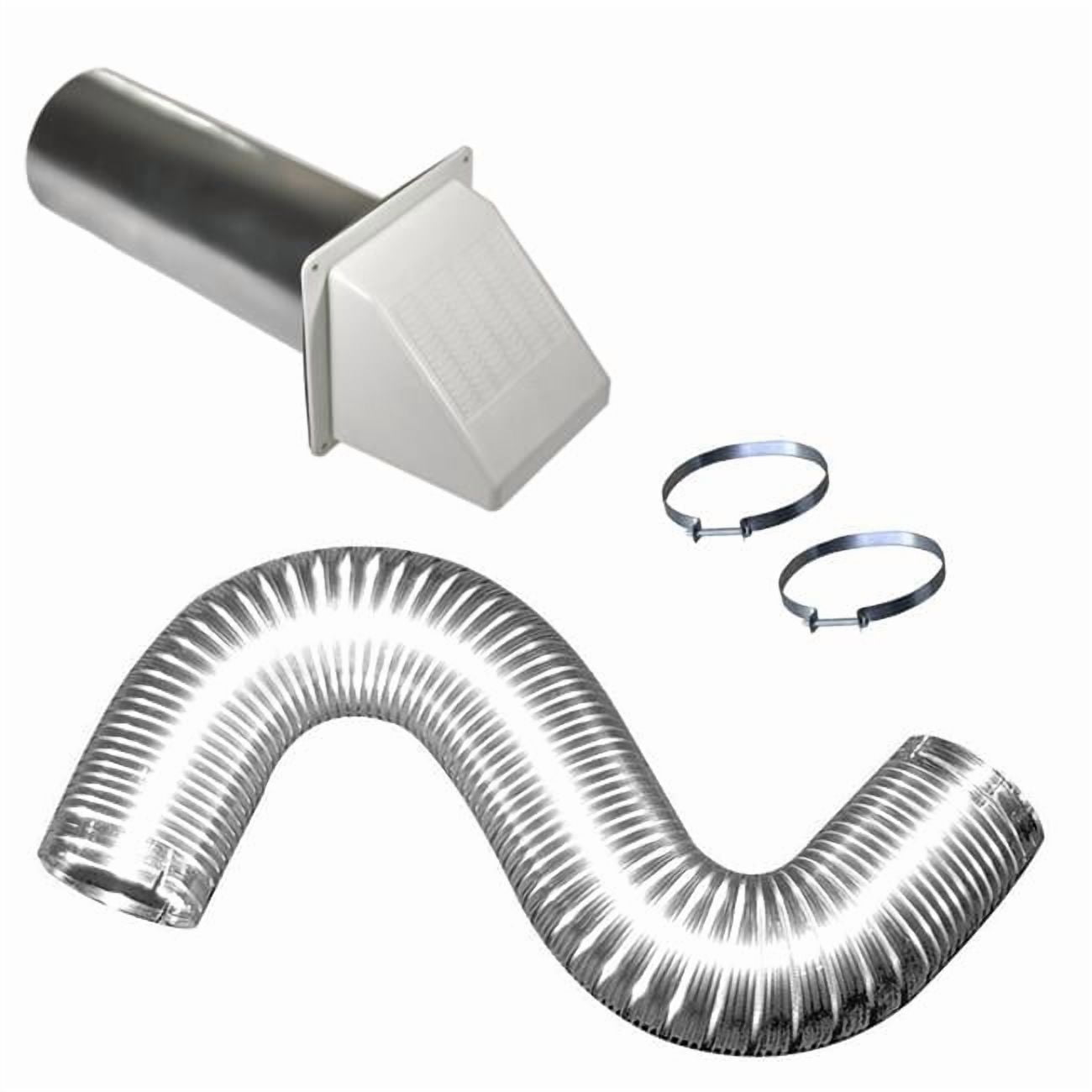 WHKV220 PML329 Louv Hd Dryer Vent Kit, White