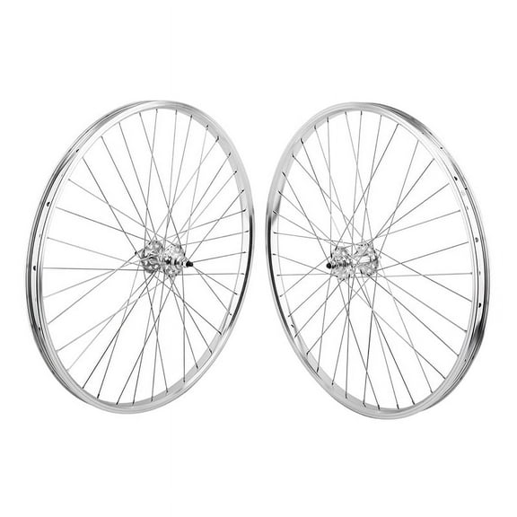 Se Bikes J24SG Wheelset 29in B/O 3/8inx100-110mm FW Rim Brake Clincher Silver