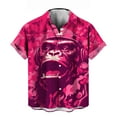 thumbnail image 1 of WHNBCW Funny Camo Hawaiian Shirt Novelty Abstract Graphic Short Sleeved Button Down Shirt, 1 of 7
