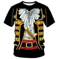 thumbnail image 1 of WHNBCW Men's Shirt With an Image of Men's Pirate Costume, Funny Pirate T-Shirt, 1 of 7