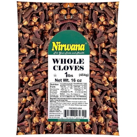 Nirwana Cloves Whole Hand Selected Luang Clavo 16oz