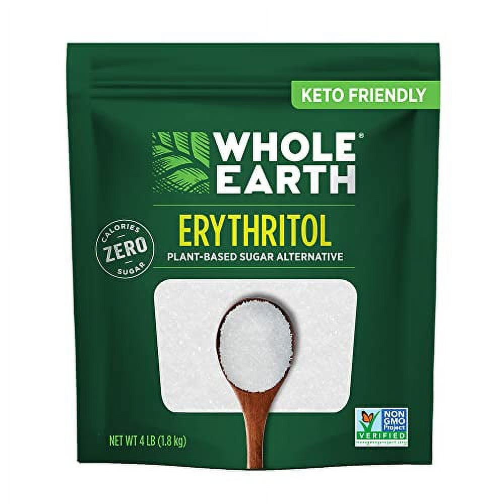 WHOLE EARTH 100 Erythritol Zero Calorie PlantBased Sugar Alternative