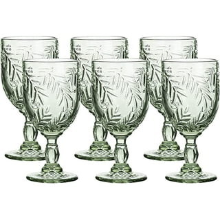 https://i5.walmartimages.com/seo/WHOLE-HOUSEWARES-Green-Vintage-Wine-Glass-Goblet-Set-6-Coloured-8-5-oz-Embossed-Design-Glasses-for-Weddings-and-Parties_05615b62-5d28-4970-b661-338965560b22.c93c5c0fd956e08e22d1c96c3be3bc6b.jpeg?odnHeight=320&odnWidth=320&odnBg=FFFFFF