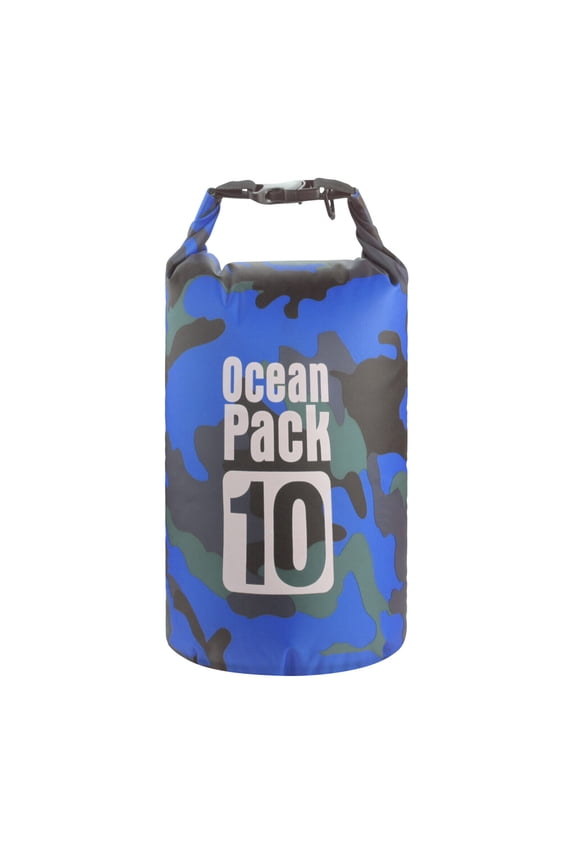 10L Waterproof Dry Bag Floating Roll Top Backpack Dry Storage Bag for Kayaking Swimming Boating Camping Outdoors