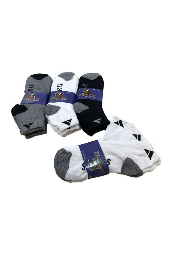 WHOLESALE 10 PAIR MENS SPORT SOCKS RUNNING JOGGING SOX ANKLETS ATHLETIC COOL COMFORT
