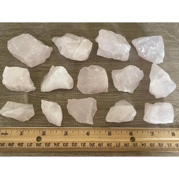 WHOLESALE Calcite Rough Natural Stones, Raw Calcite Crystals (Pink Calcite, 3 Pounds)