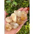 thumbnail image 1 of WHOLESALE Citrine Pebble, Large Citrine Tumbled Stone, Natural Polished Citrine Crystals (Citrine, 0.5 Pound), 1 of 8