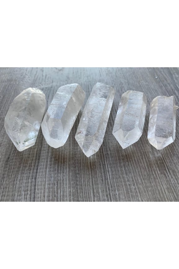 WHOLESALE Clear Quartz Points, Natural Clear Quartz Points, Clear Quartz Points Healing Crystals (Clear Quartz Points, 0.25 Pound)