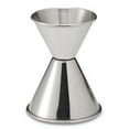 thumbnail image 1 of WHOLESALE DOZEN STAINLESS STEEL DOUBLE JIGGER 1 oz - 1 1/4 oz, 1 of 1