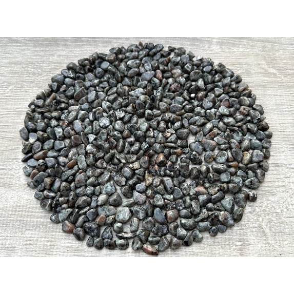 WHOLESALE Natural Semi Tumbled Flame Gemstone Chips, Crushed Mini Crystals, Undrilled (Flame, 5 Pounds)