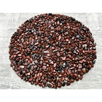 WHOLESALE Natural Semi Tumbled Mahogany Obsidian Gemstone Chips ( 2 oz / 0.125 lb )
