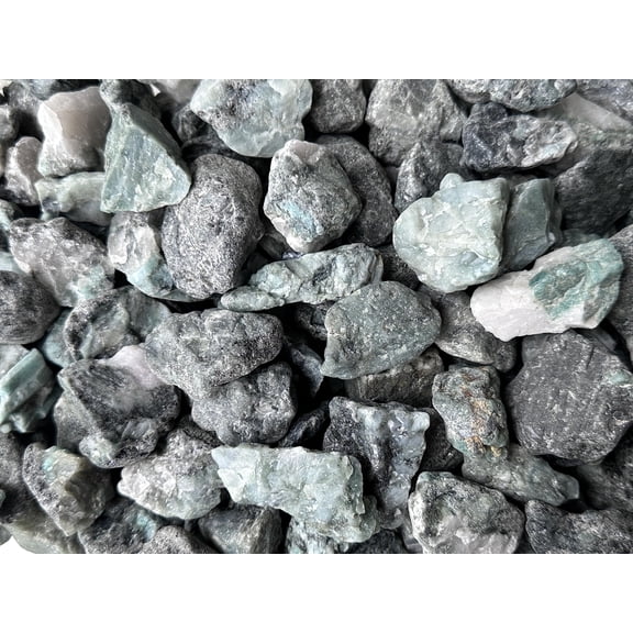 WHOLESALE Raw Emerald, Natural Emerald Stone, Rough Emerald, Emerald Rough, Healing Crystal (Emerald, 0.5 Pound)