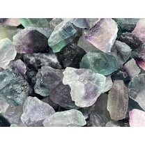 WHOLESALE Raw Rainbow Fluorite, Natural Rainbow Fluorite Stone, Natural Rough Rainbow Fluorite, Rainbow Fluorite Healing Crystal (Rainbow Fluorite, 0.25 Pound)