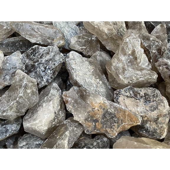 WHOLESALE Raw Smoky Quartz, Natural Smoky Quartz Stone, Natural Rough Smoky Quartz, Smoky Quartz Rough, Smoky Quartz Healing Crystal (Smoky Quartz, 0.5 Pound)