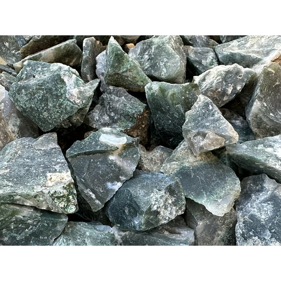 WHOLESALE Raw Tree Agate, Natural Tree Agate Stone, Natural Rough Tree Agate, Tree Agate Rough, Tree Agate Healing Crystal (Tree Agate, 5 pounds)