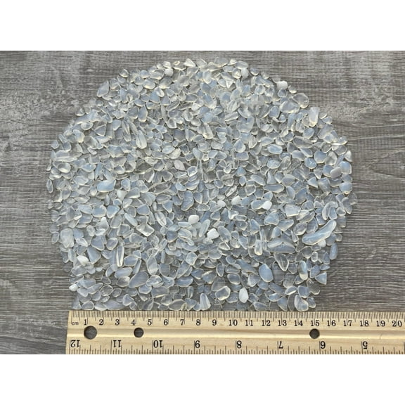 WHOLESALE Semi Tumbled Opalite Chips ( 2 oz / 0.125 lb )