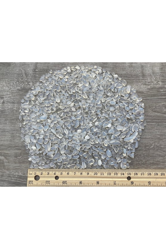 WHOLESALE Semi Tumbled Opalite Chips ( 2 oz / 0.125 lb )