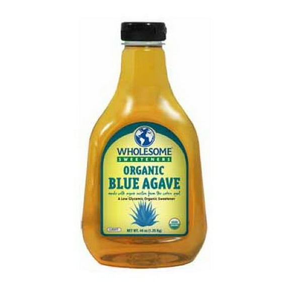 WHOLESOME SWEETENERS AGAVE BLUE ORG, 44 OZ, PK- 6