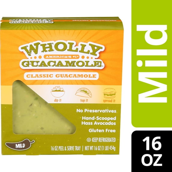 WHOLLY Guacamole Classic, 16 oz