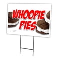 thumbnail image 1 of WHOOPIE PIES 18"x24" Yard Sign & Stake | Advertise Your Business | Stake Included Image On Front Only | Made in The USA, 1 of 3