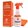 thumbnail image 1 of WHOOSH! Refillable Screen Cleaner Kit - 16.9 fl oz Spray + Microfiber Cloth – For TVs, Laptops, Phones, Car Displays, Sports Visors, Keyboards, Whiteboards – Alcohol-Free, Safe for All Devices, 1 of 9