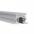 thumbnail image 1 of WHT8-RT-BK-WAC Lighting-Accessory-277V W Track Flangled 2-Circuit Recessed Track-2.44 Inches Wide by 1.63 Inches High-Black Finish, 1 of 2