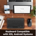 WHUIJU-10-Inch Ultrathin Wireless Bluetooth Keyboard, Black - Walmart.com