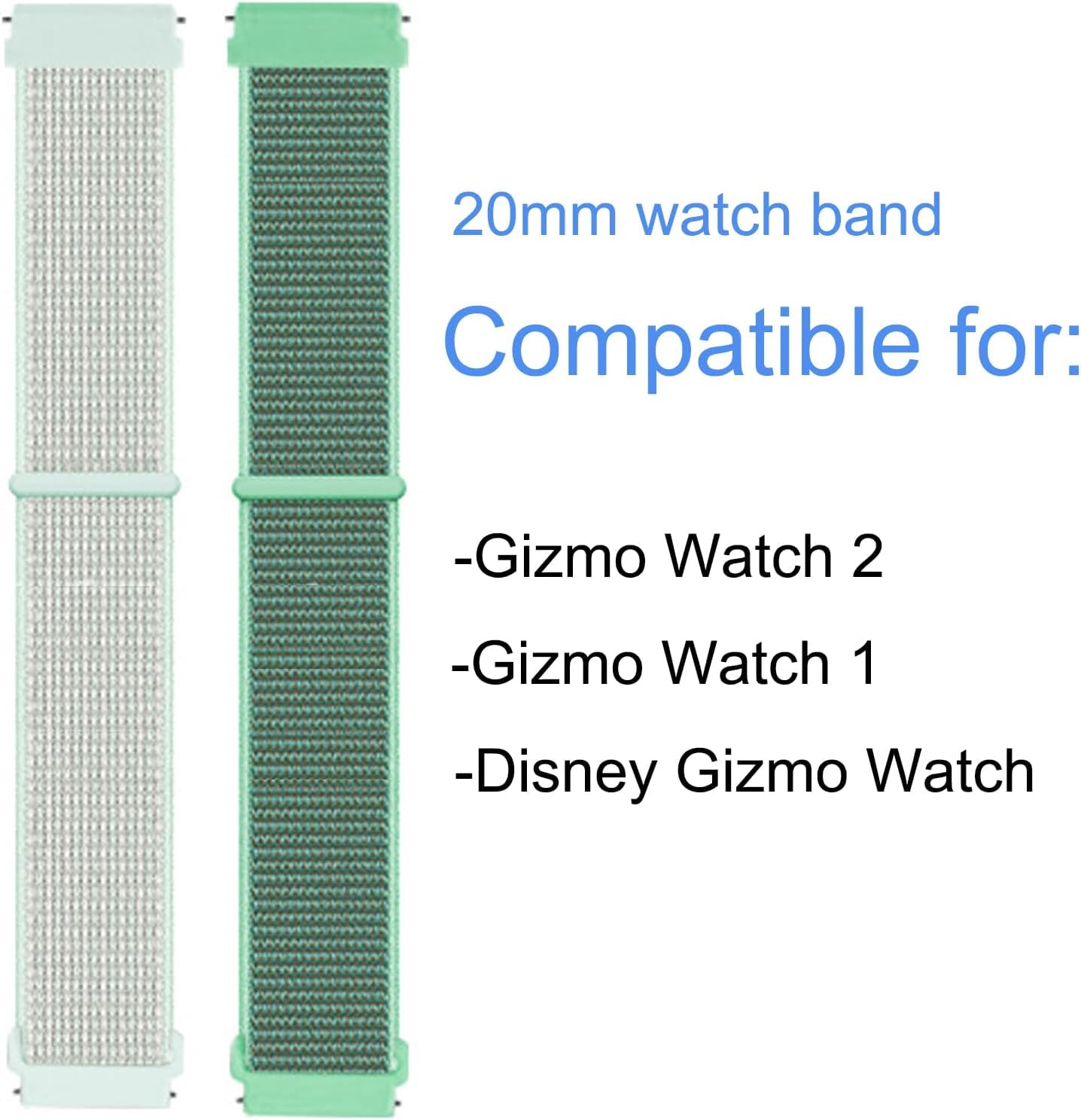 WHUIJU-Nylon Bands Compatible with Gizmo Watch 3 Adventrue 3 2 1/Gabb ...