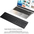 Computer Keboard Images WHUIJU-USB Silent Wireless Keyboard for Laptop Computer Full Size ...