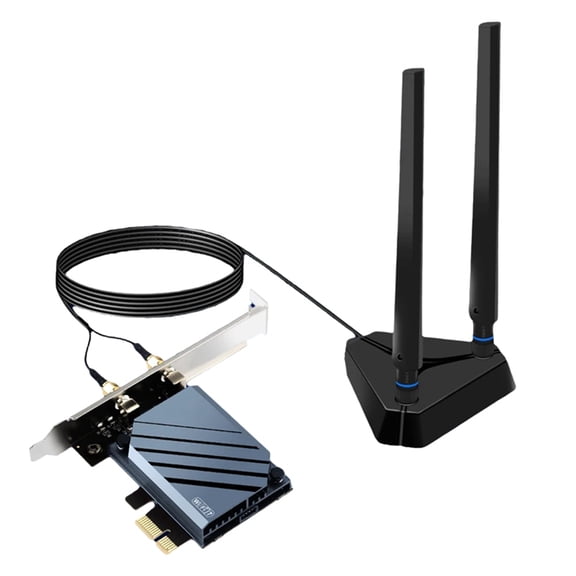 WI-FI 7 QCNCM865 PCIE Wifi Adapter Bluetooth 5.3 WiFi 7 Up to 5.8Gbps Tri-Band with Wireless Card for Win11