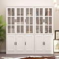 thumbnail image 1 of WIAWG Modern Versatile Storage Cabinet Set, China Cabinet Bookcase Display Storage Organizer for Home Office, 1 of 5