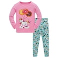 thumbnail image 1 of WIBACKER 1-10 Year Girls' 2-Piece Pajamas Set Long Sleeve Sleepwear Pjs 100% Cotton For Kids and Toddler Girls - Unicorn, 1 of 8