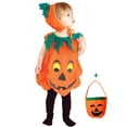 thumbnail image 1 of WIBACKER Children Cute Halloween Pumpkin Costumes Kid Boy Girl Party Cosplay Fancy Dress Up, 1 of 6