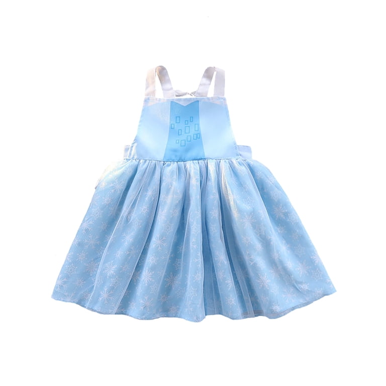 strapless open back dress Cinderella Apron in Blue for Women  LoverDovers