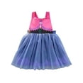 thumbnail image 1 of WIBACKER 1-4T Princess Dress Up Aprons Dress for Toddler Girls, Kids Waterproof Mess Play Clothes, Halloween Costume, 1 of 11