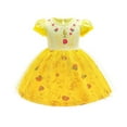 thumbnail image 1 of WIBACKER 1-6T Toddler Kid Baby Girls Fancy Party Puff Sleeve Princess Dress Cosplay Costume Dress Up, 1 of 13