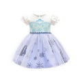 thumbnail image 1 of WIBACKER 1-6T Toddler Kid Baby Girls Fancy Party Puff Sleeve Princess Dress Cosplay Costume Dress Up, 1 of 11