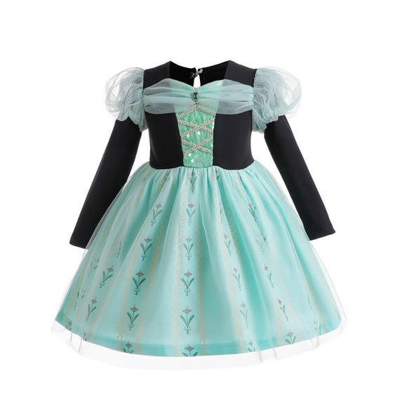 WIBACKER 1-6Y Girls Princess Costumes Dresses Fancy Dress Up Clothes for Halloween Party Cosplay, Christmas Gift