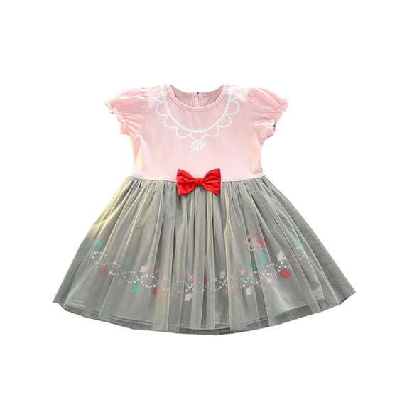 WIBACKER 1-6Y Toddler Girls Princess Costumes Dresses Fancy Dress Up Clothes for Halloween Party Cosplay Christmas