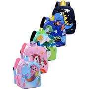WIBACKER 10 Inch Toddler Backpacks for Preschool Kindergarten Boys Girls Small Mini Backpacks with Padded Straps 2-6T, Mermaid
